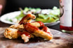 Grilled Korean Style Buffalo Wings (4 Stück)